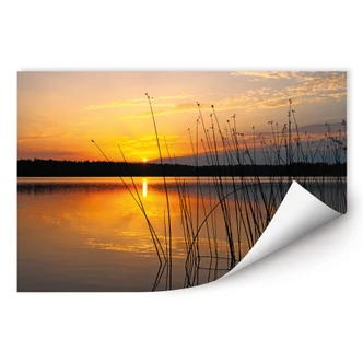 Wallprint - Sonnenuntergang am See 