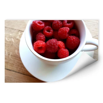 Wallprint W - Himbeer-Dessert 