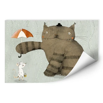 Wallprint Loske - Regenschirm 
