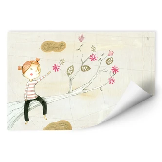 Wallprint Loske - Blumenbaum 