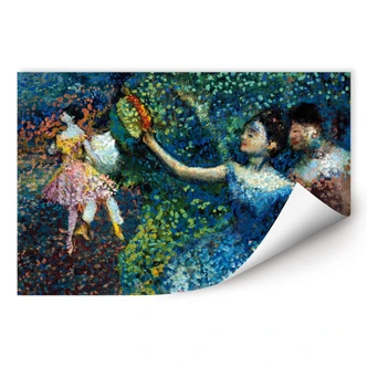 Wallprint Degas - Tänzerin mit Tambourin 
