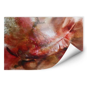 Wallprint Schmucker - Feder und Glaskugel 