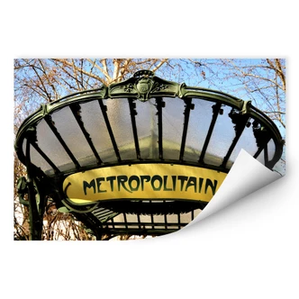 Wallprint - Le Métro 
