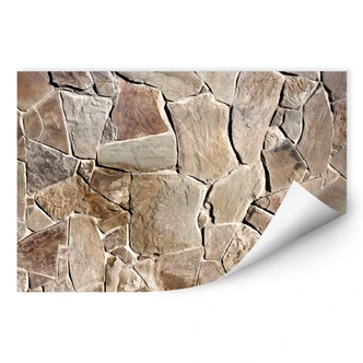 Zelfklevende Poster Mediterraanse Muur Zelfklevende Poster Mediterraanse Muur