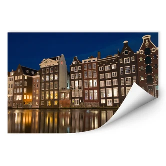 Wallprint - Amsterdam am Kanal 