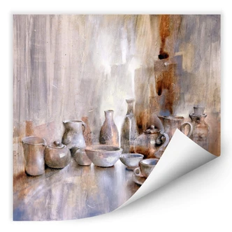Wallprint Schmucker - Stillleben mit Teekanne 02 