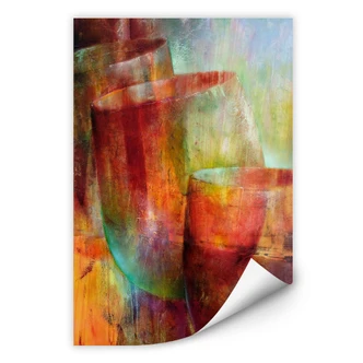 Wallprint Schmucker - Zwei Gläser 
