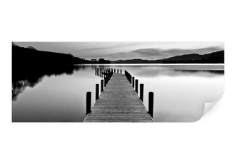 Zelfklevende Poster - at the Lake 