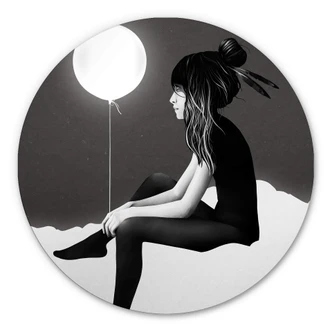 Wandcirkel Alu-Dibond Ireland - No such thing 