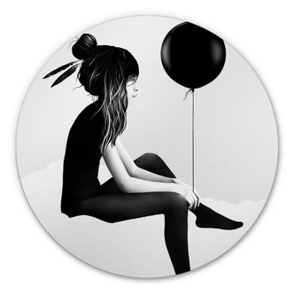 Alu-Dibond Ireland - No such thing as nothing - Rond 