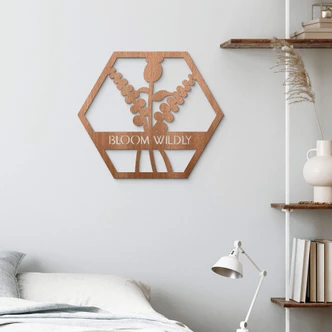 Decoro in legno - Bloom Wild 