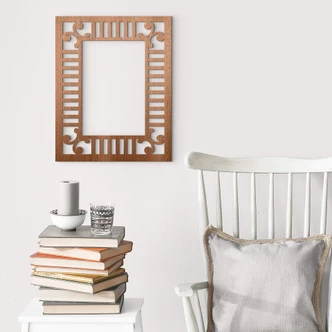 Decoro in legno - Cornice 