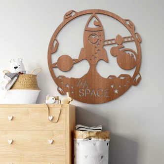 Decoro in legno - My Space 