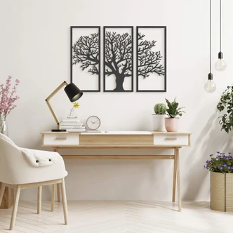 MDF Decoratie Boom (3-delig) 