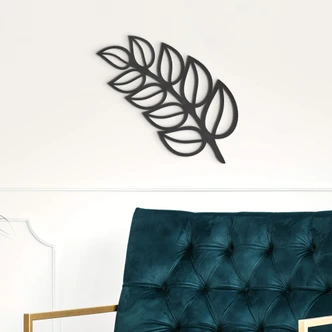 Décoration en bois MDF - Feuille de frêne 