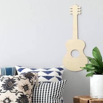 Decoro in legno - Chitarra 