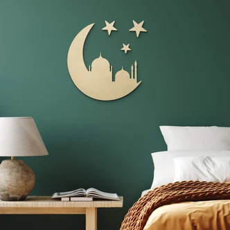 Decoro in legno Ramadan - Notti arabe 