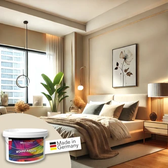 Vægmaling til indvendig mat WALLCOVER Farver Creme 