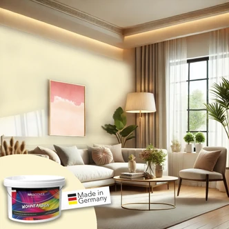 Peinture murale pour intérieur mate WALLCOVER Couleurs Jaune Peinture murale pour intérieur mate WALLCOVER Couleurs Jaune