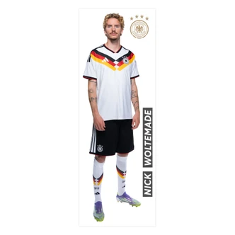 DFB Sticker WM 2026, Wandtattoo Nick Woltemade DFB Sticker WM 2026, Wandtattoo Nick Woltemade