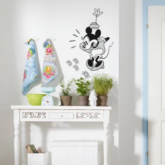 Adesivo murale – Minnie vintage 