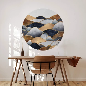 Sticker Mural Fredriksson - Collines dorées 