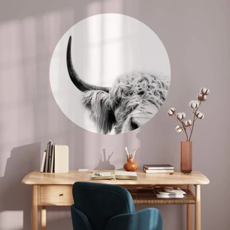 Adesivo murale Sisi & Seb - Toro - Tondo 