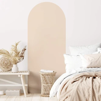 Sticker Mural Arc en plein cintre étroit - sable 