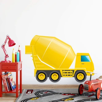 Wall sticker Concrete Mixer 