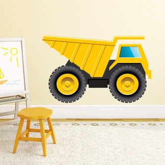 Wall sticker Dump Truck 