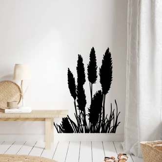 Wandtattoo Buschiges Schilf 