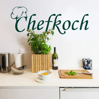 Wandtattoo Chefkoch 