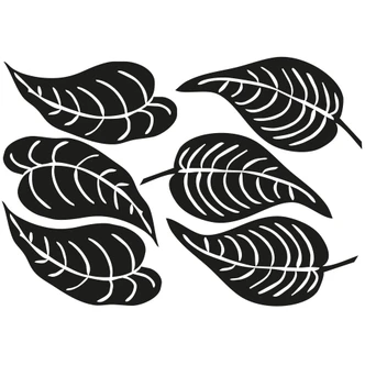 Leaves Set 10 Wall sticker 
