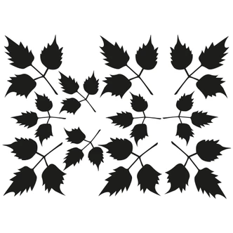 Leaves Set 14 Wall sticker Leaves Set 14 Wall sticker