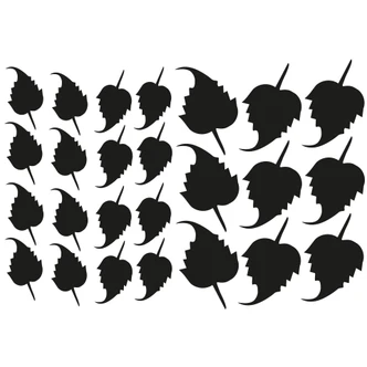 Adesivo murale – Foglie Set 15 