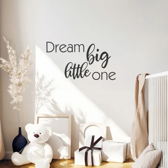 Wandtattoo Dream big little one Wandtattoo Dream big little one