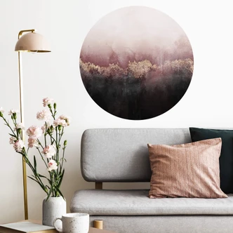 Adesivo murale Fredriksson - Cielo rosa 