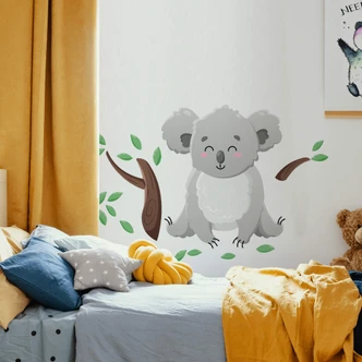 Wandtattoo Fröhlicher Koala 