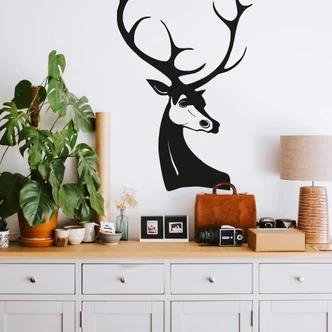 Muursticker Hert 