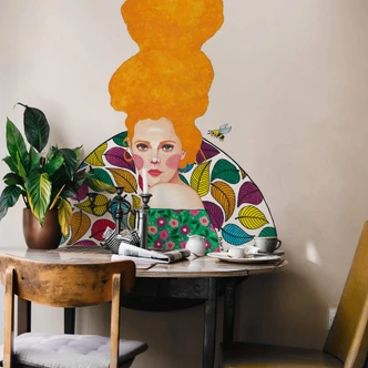 Muursticker Hülya - Beautiful Stranger 