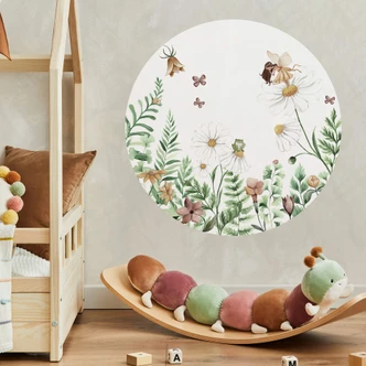 Wandtattoo Kikki Belle - Feengarten - Rund Wandtattoo Kikki Belle - Feengarten - Rund
