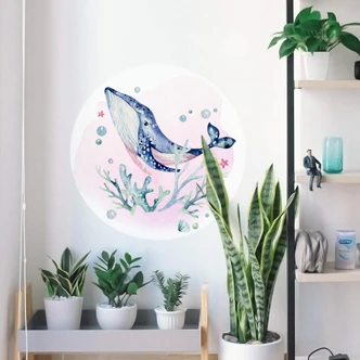 Zelfklevende Wandcirkel Kvilis - Orka Zelfklevende Wandcirkel Kvilis - Orka