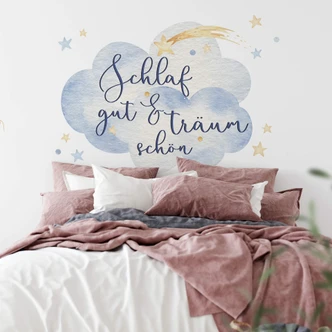 Wandtattoo Kvilis - Schlaf gut und träum schön 