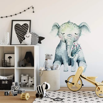 Muursticker Kvilis - Baby Olifantje 