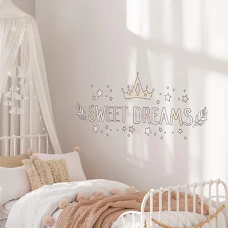 Wandtattoo Kvilis - Schriftzug Sweet Dreams 