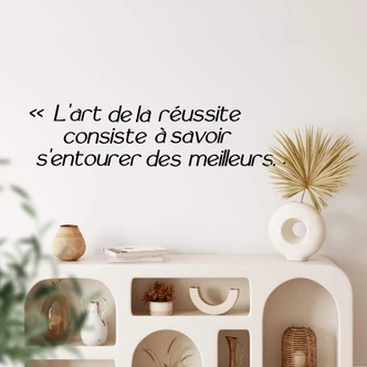 Wandtattoo L'art de la réussite 