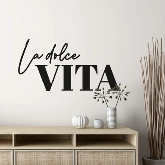 Wandtattoo La dolce vita - modern Wandtattoo La dolce vita - modern