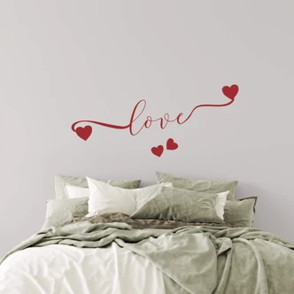 Wall sticker Love with heart Wall sticker Love with heart