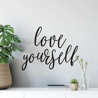 Wall sticker Love yourself Wall sticker Love yourself