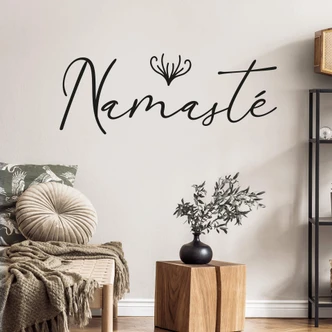 Adesivo murale Namasté 